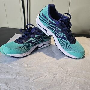 Mizuno Wave Sayonara 4 Women's Running Shoes Blue, Size 8.5